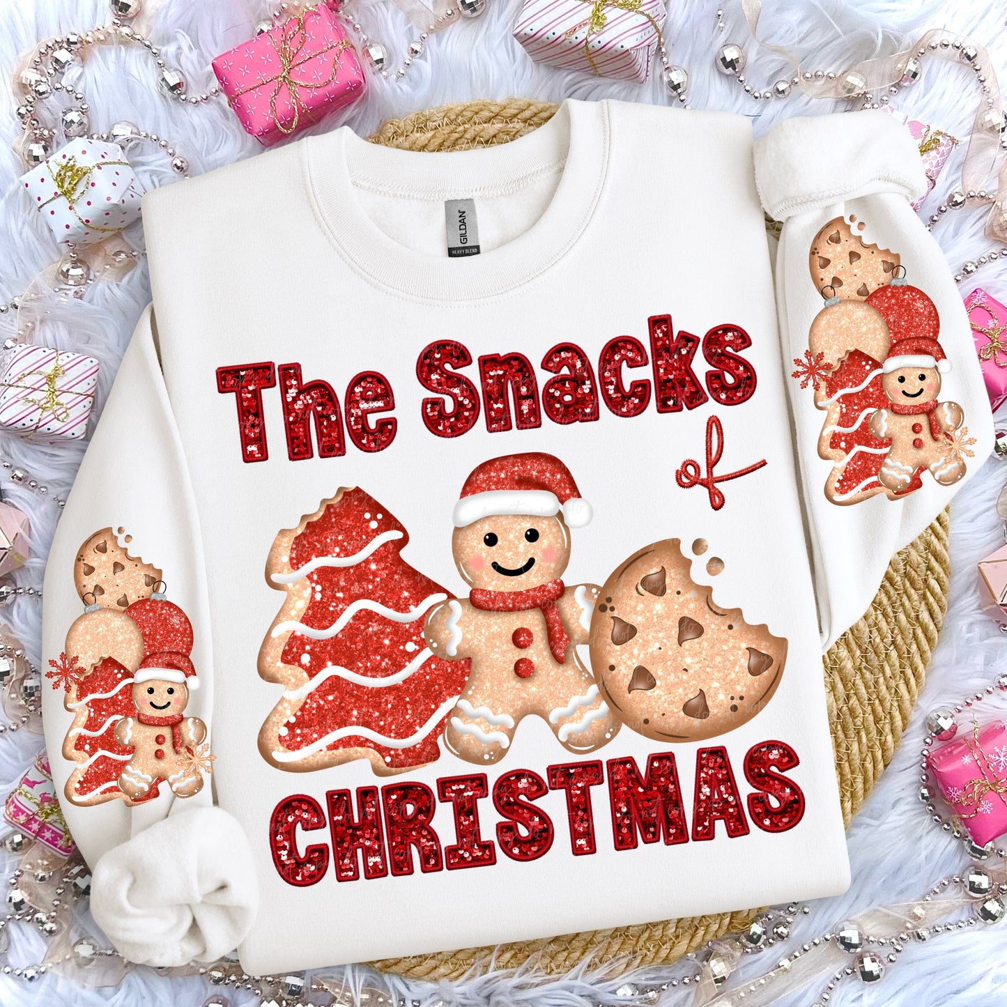 The Snacks Of Christmas With Sleeve