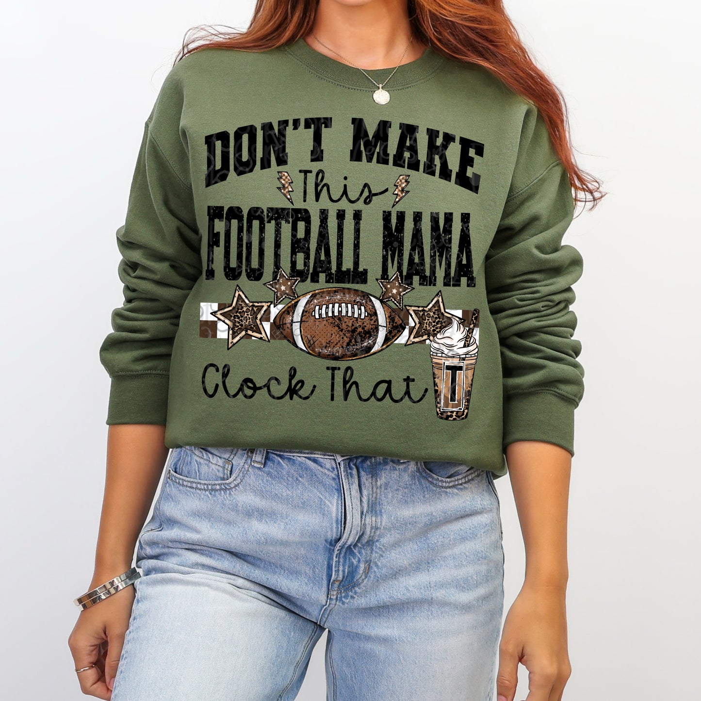 Don’t Make This Football Mama Clock That T