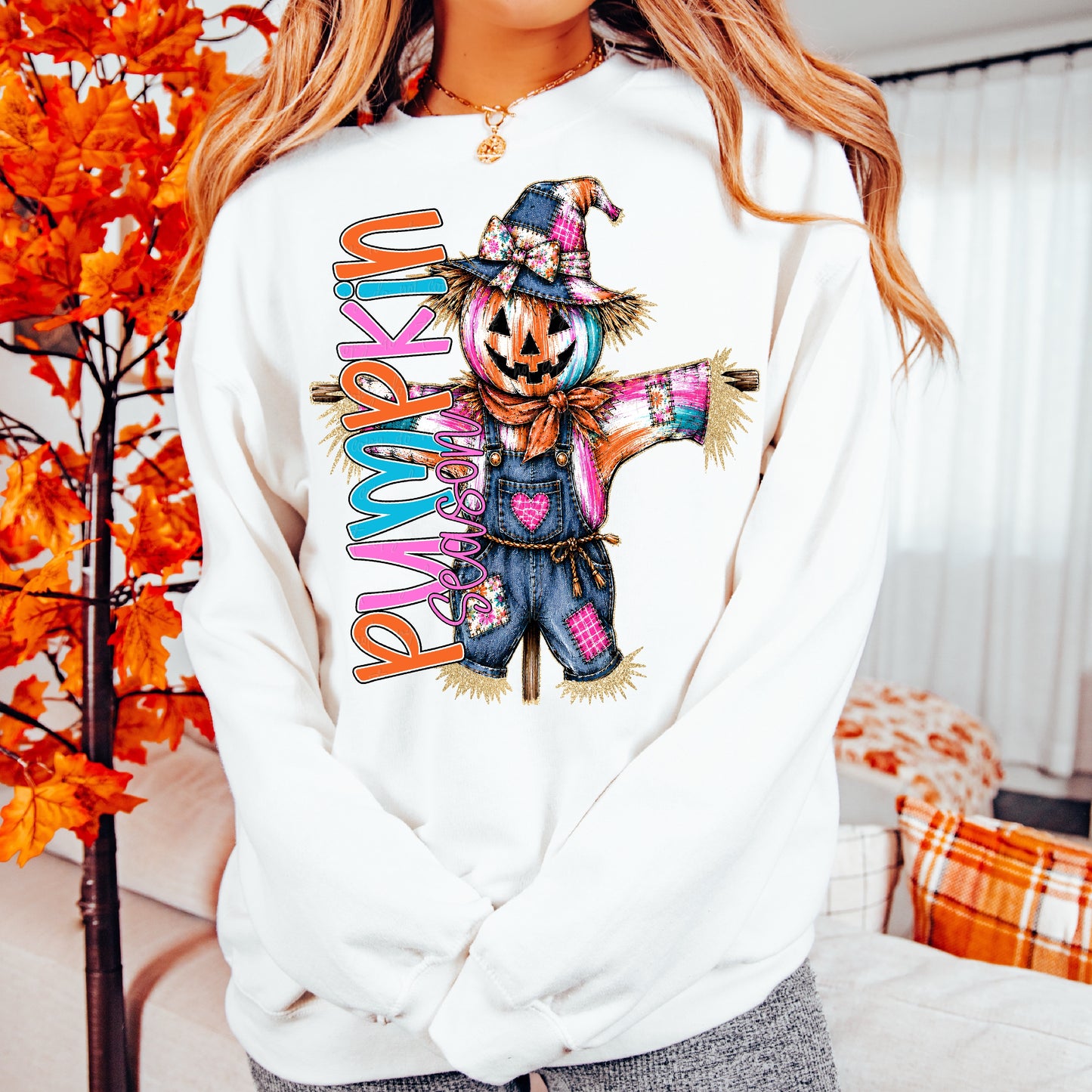 Pumpkin Season Scarecrow