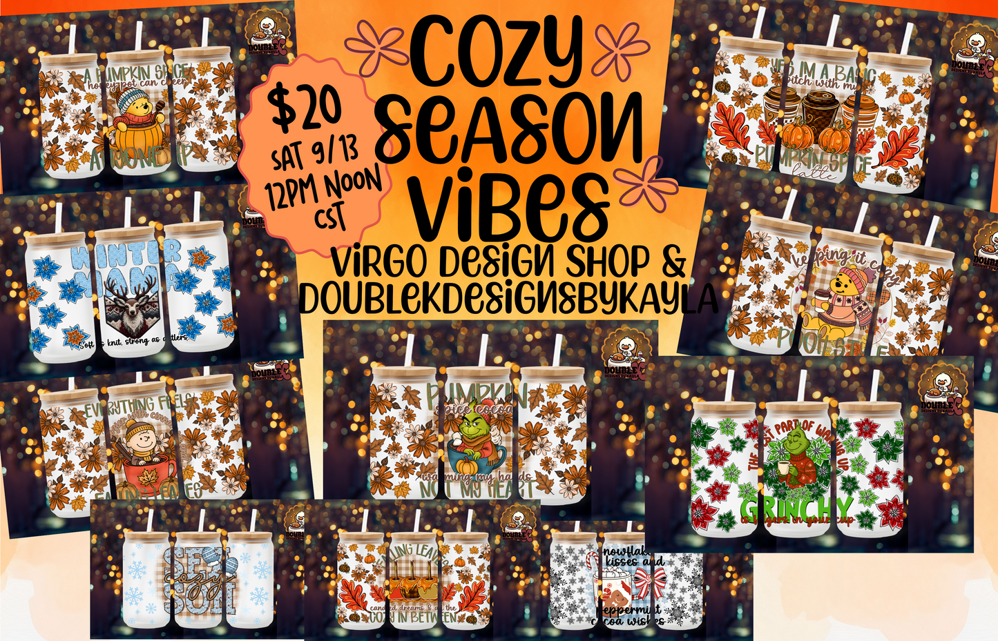 Cozy Seasons Collab With DoubleKDesignsbyKayla