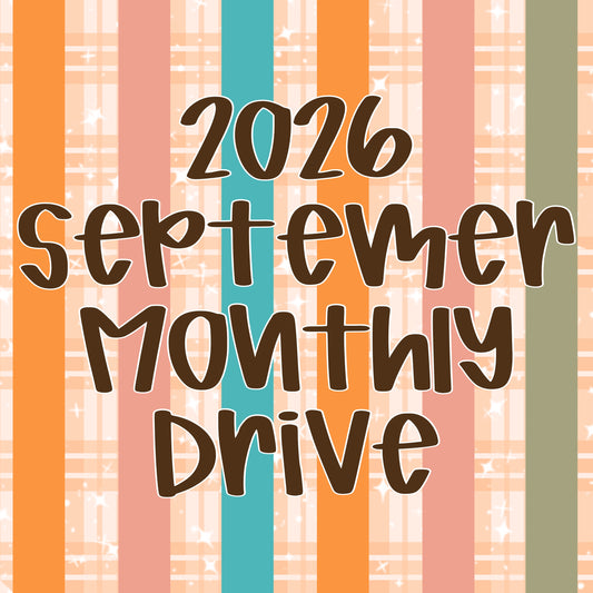 September 2026 Monthly Drive