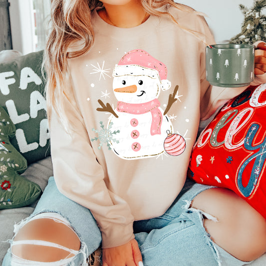 Preppy snowman