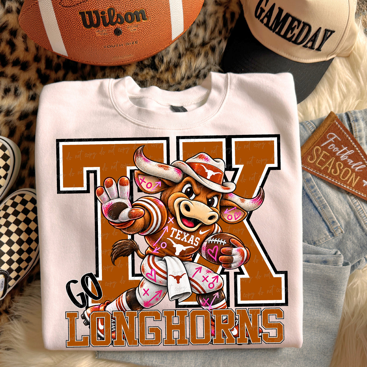 Preppy Football Mascot Bundle