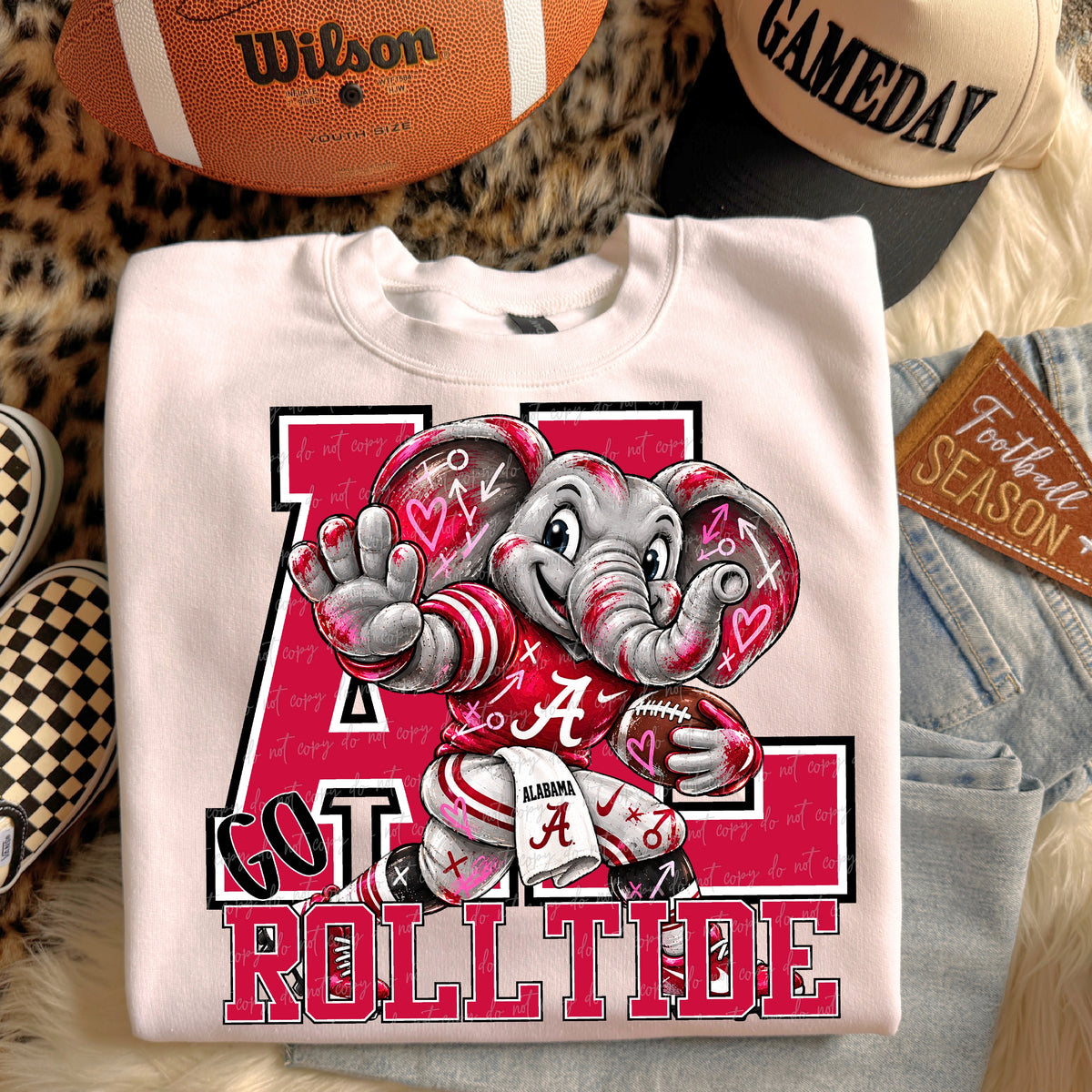 Preppy Football Mascot Bundle