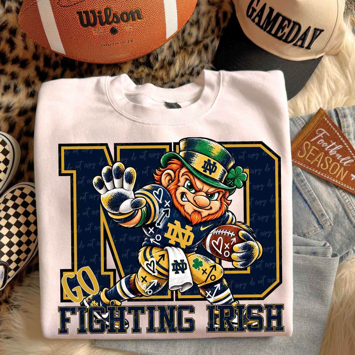 Preppy Football Mascot Bundle
