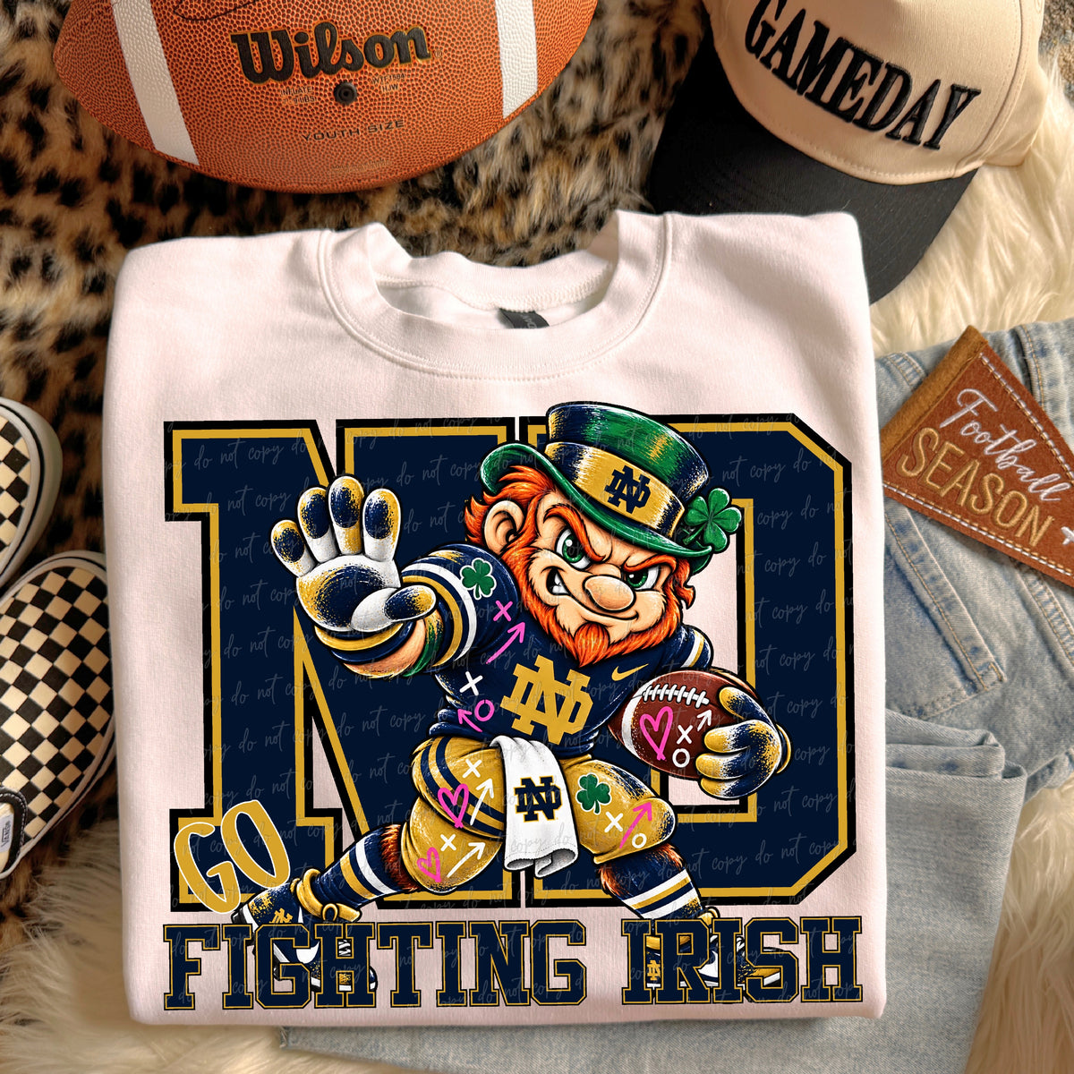 Preppy Football Mascot Bundle
