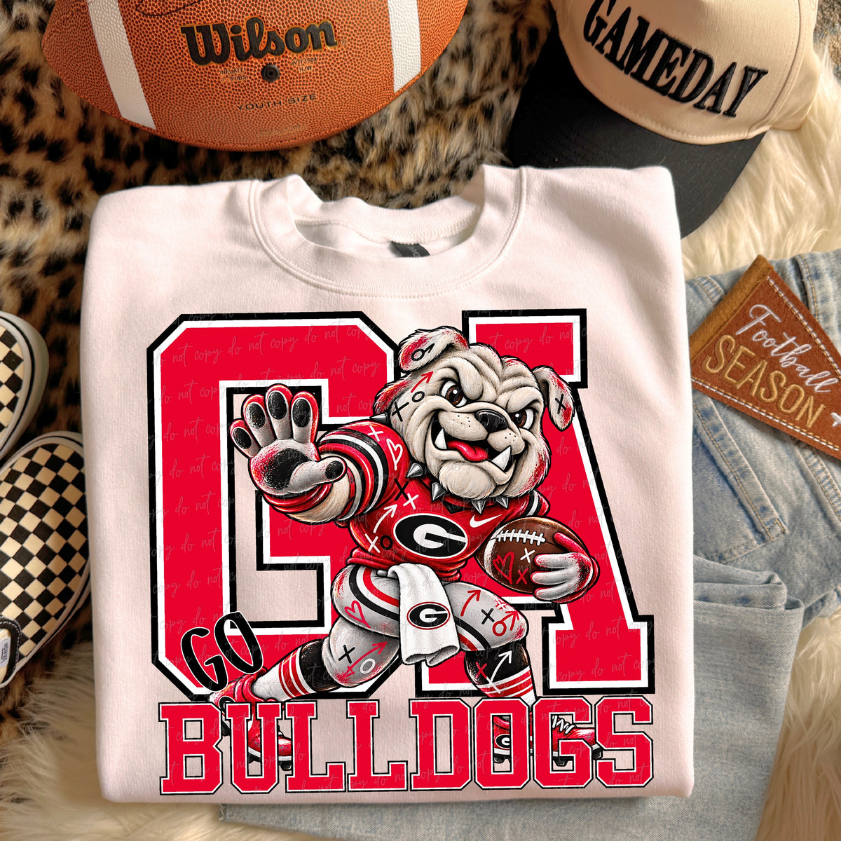 Preppy Football Mascot Bundle