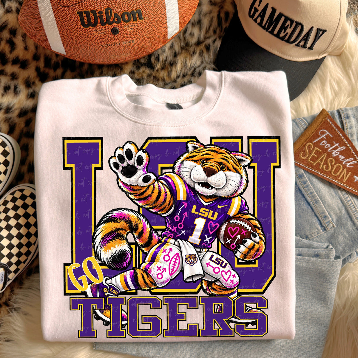 Preppy Football Mascot Bundle