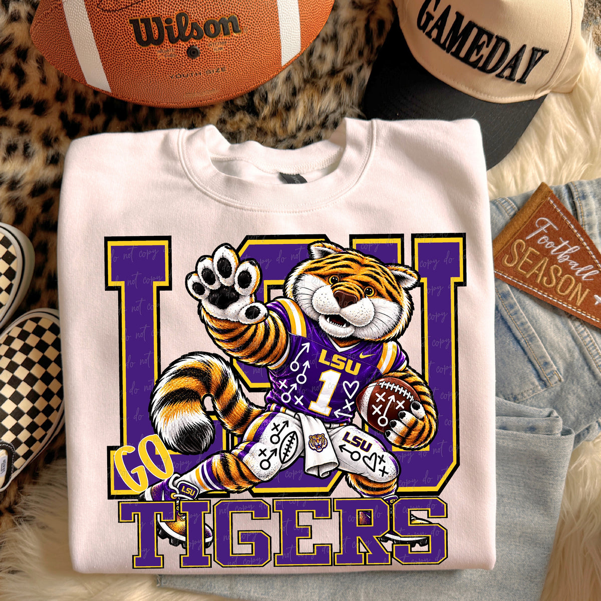 Preppy Football Mascot Bundle
