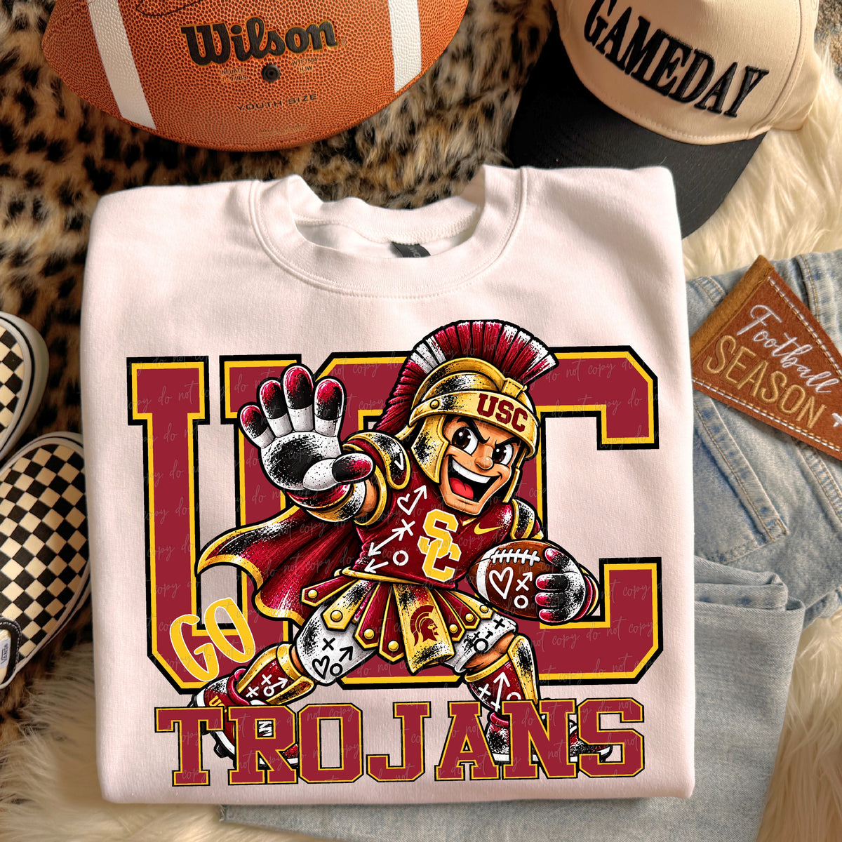 Preppy Football Mascot Bundle