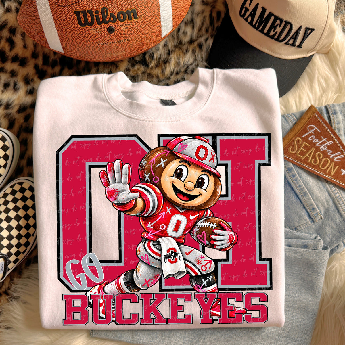Preppy Football Mascot Bundle