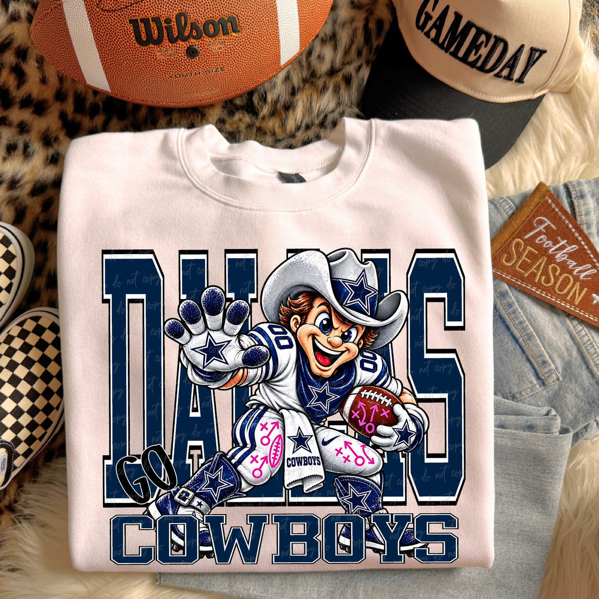 Preppy Football Mascot Bundle