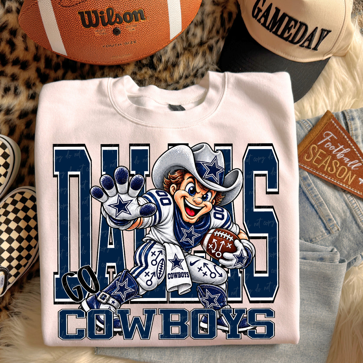 Preppy Football Mascot Bundle