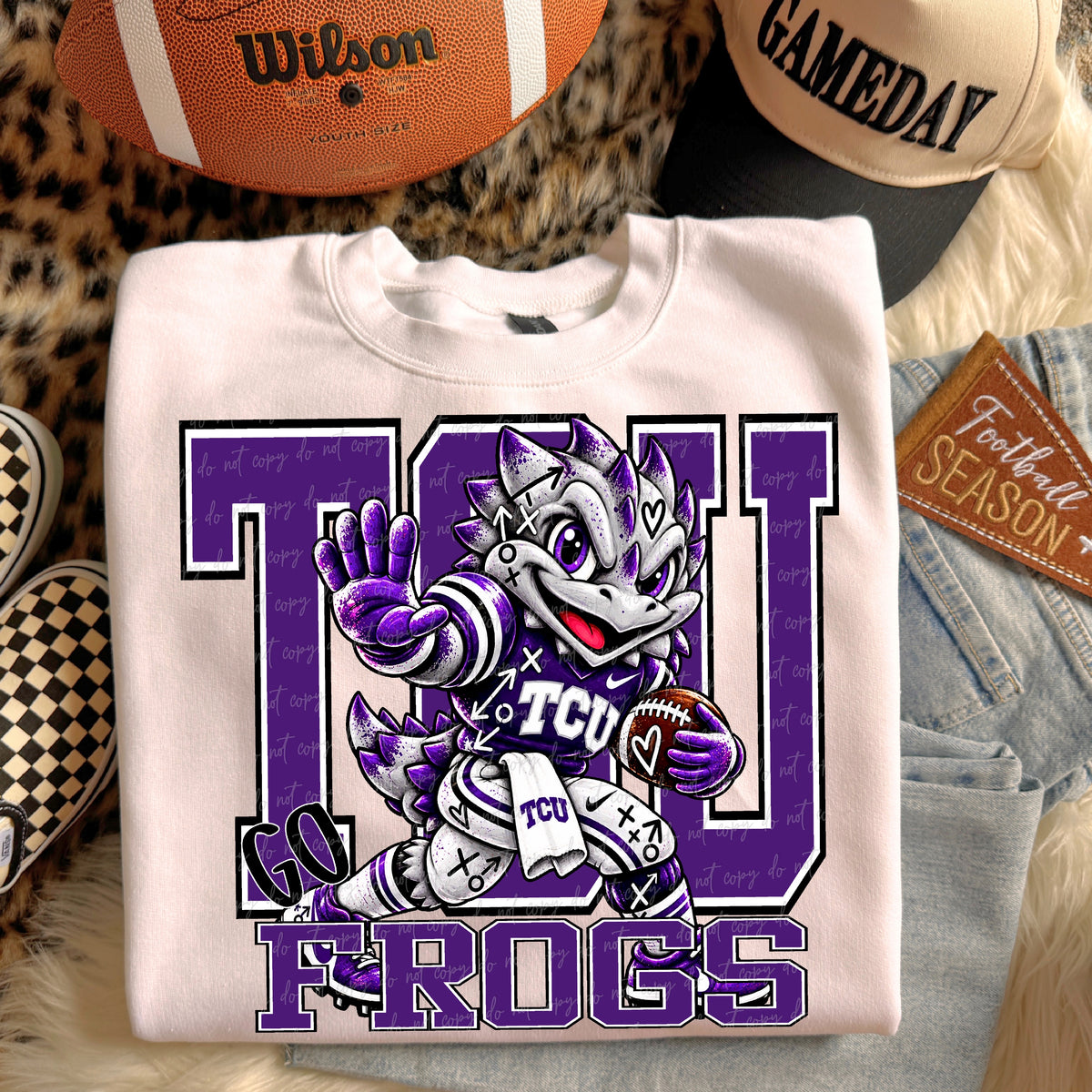 Preppy Football Mascot Bundle