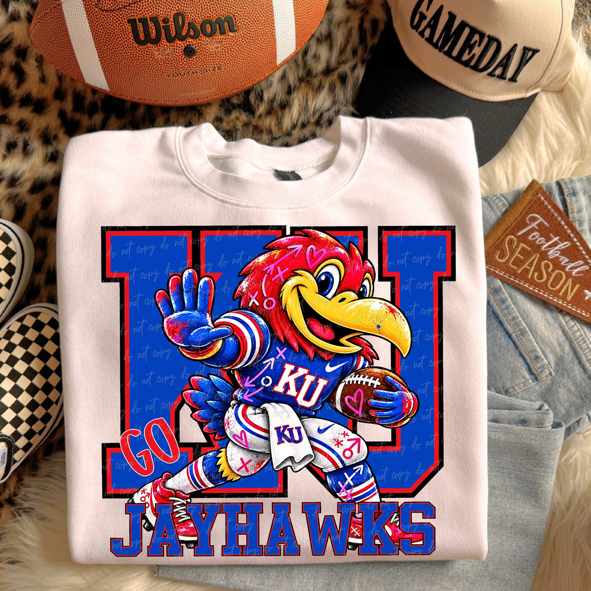 Preppy Football Mascot Bundle