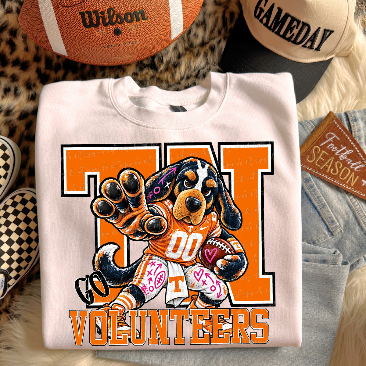 Preppy Football Mascot Bundle