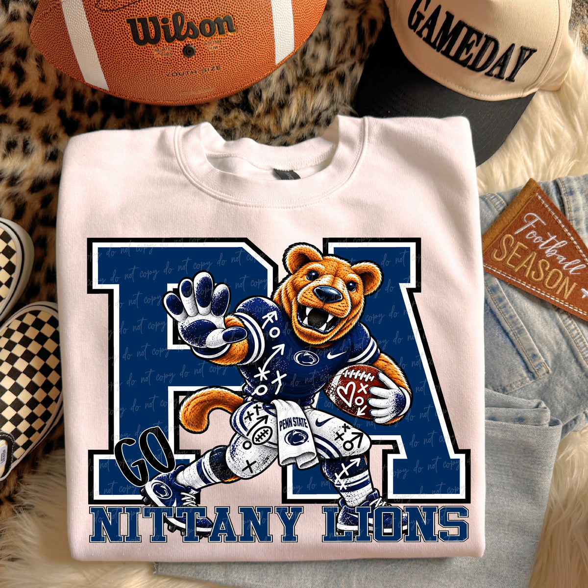 Preppy Football Mascot Bundle