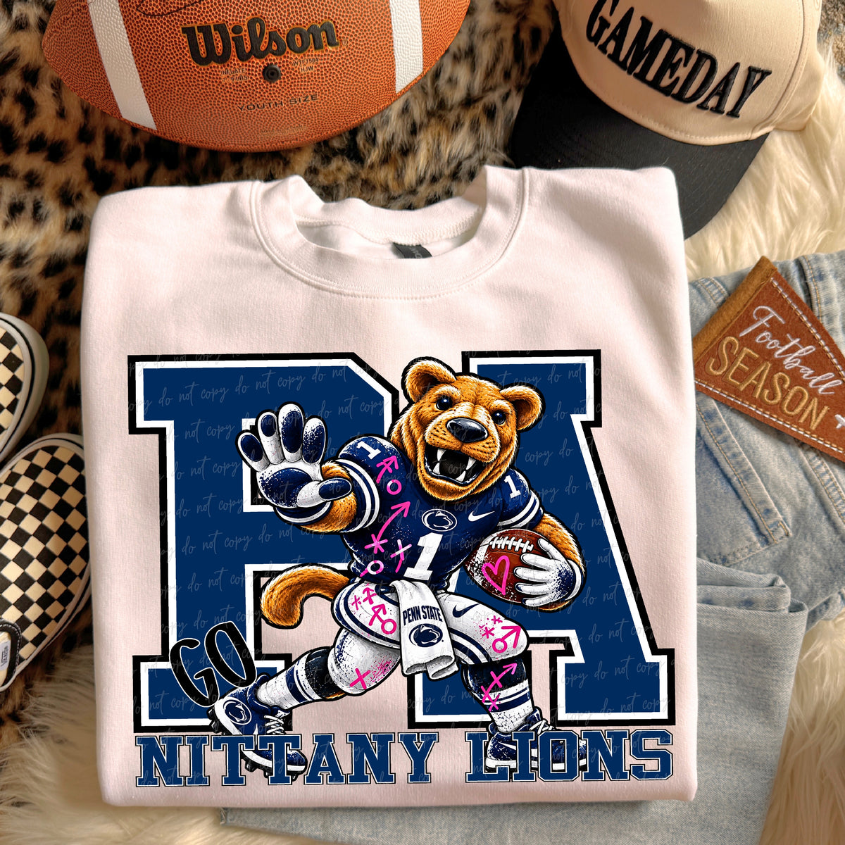 Preppy Football Mascot Bundle