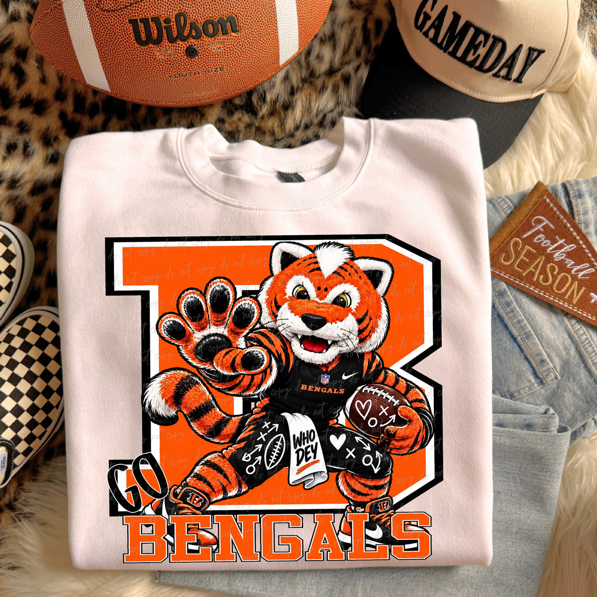 Preppy Football Mascot Bundle