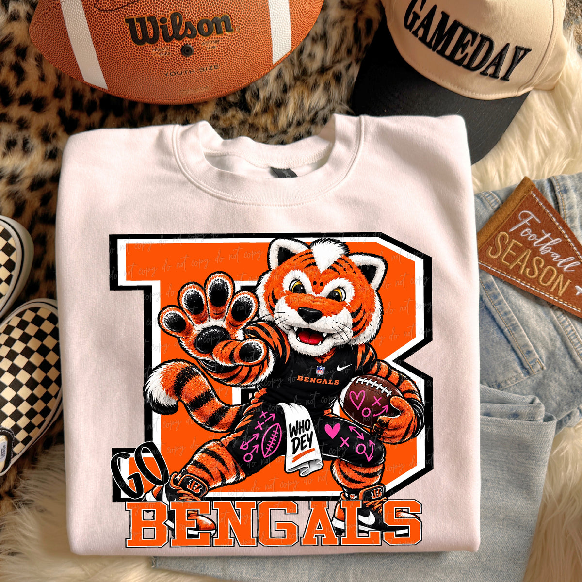 Preppy Football Mascot Bundle