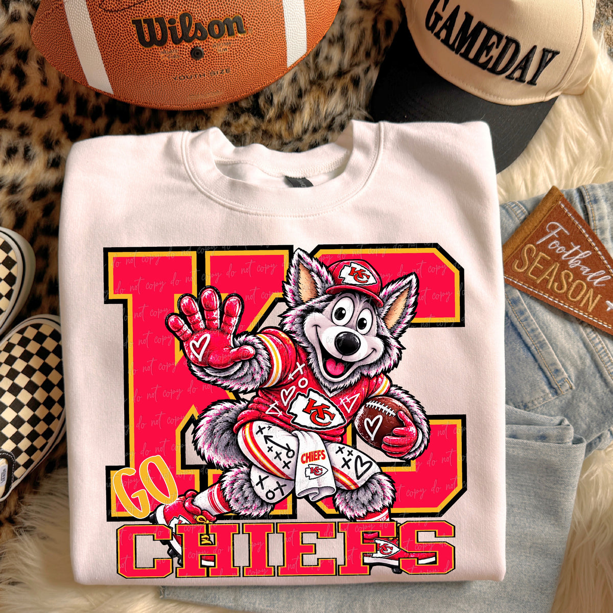 Preppy Football Mascot Bundle
