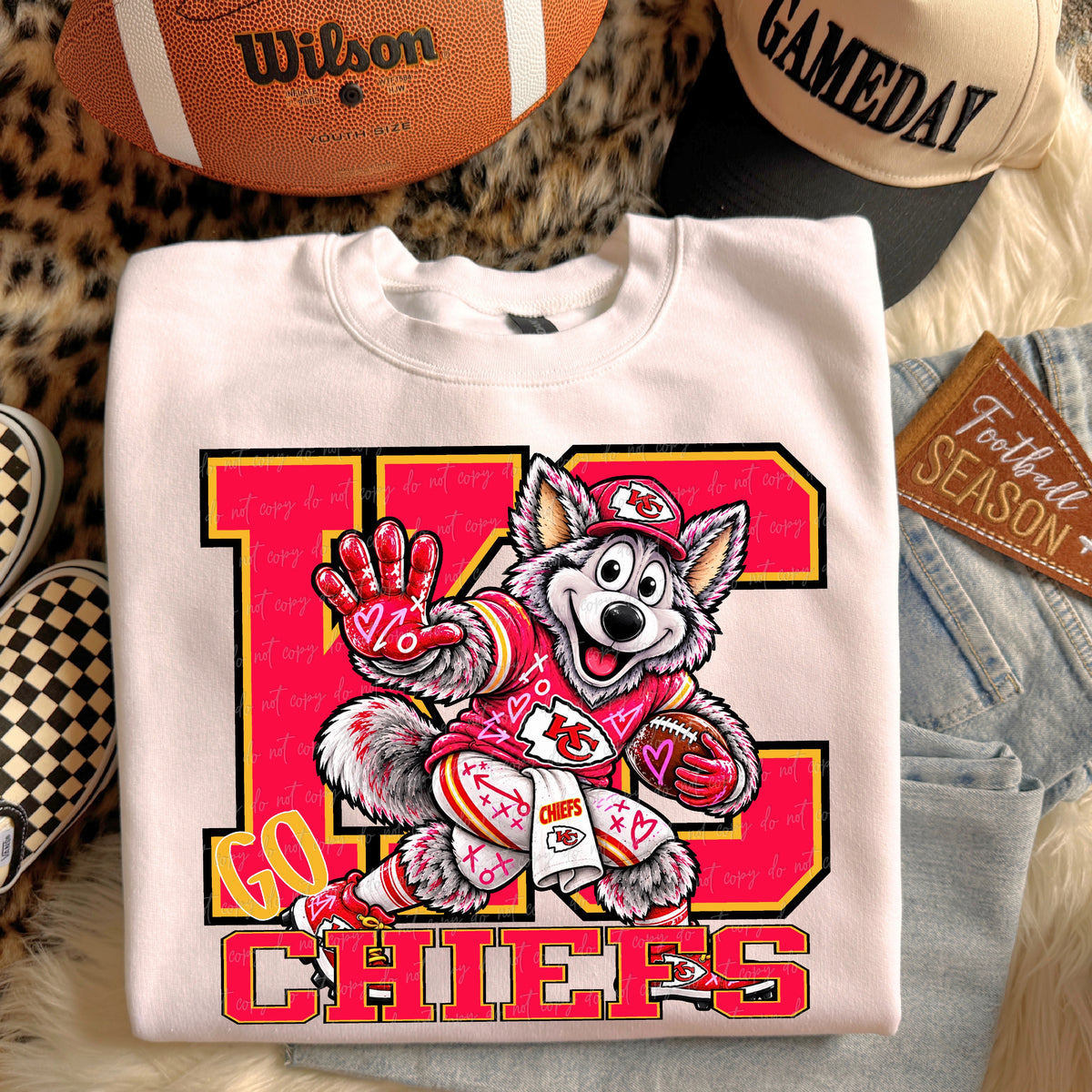 Preppy Football Mascot Bundle