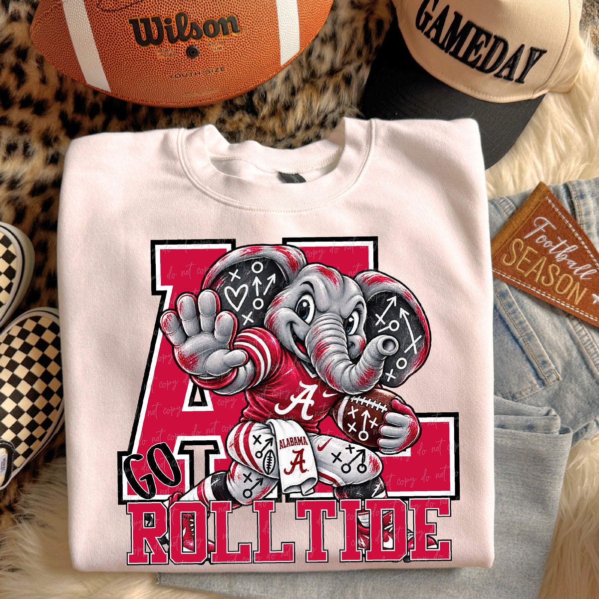 Preppy Football Mascot Bundle