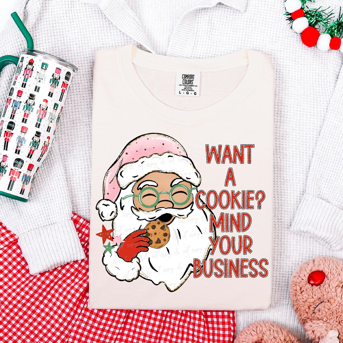 Want a cookie Santa