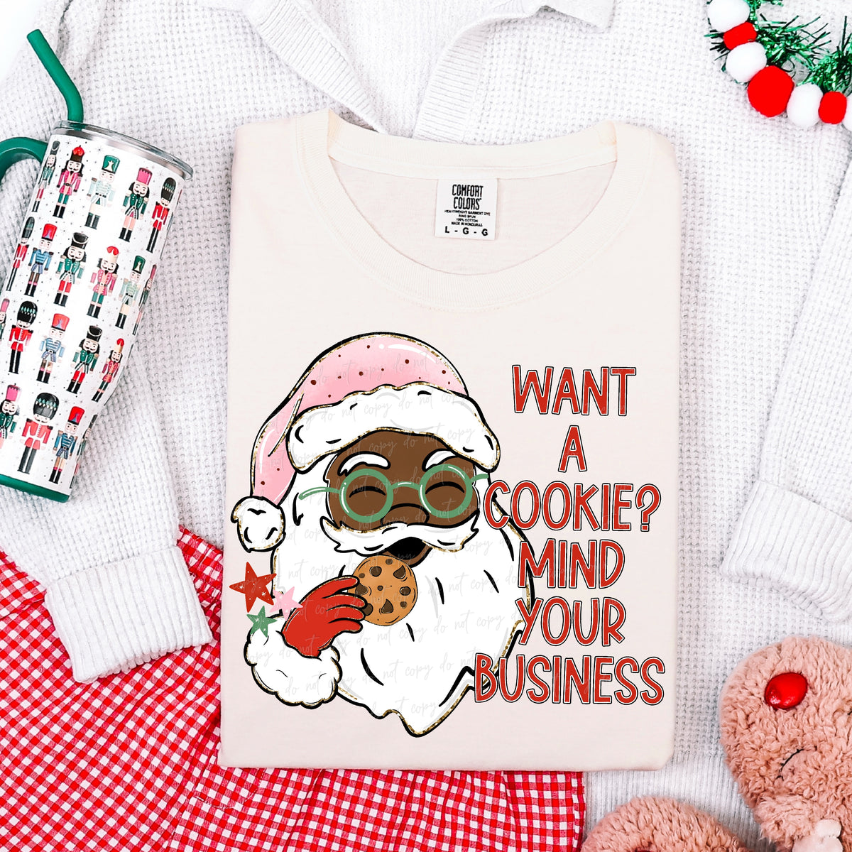 Want a cookie Santa