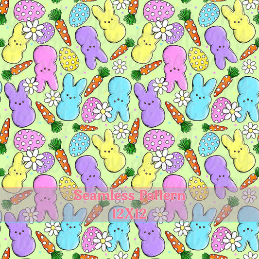 Easter Peep Seamless