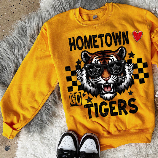 Hometown heart tigers