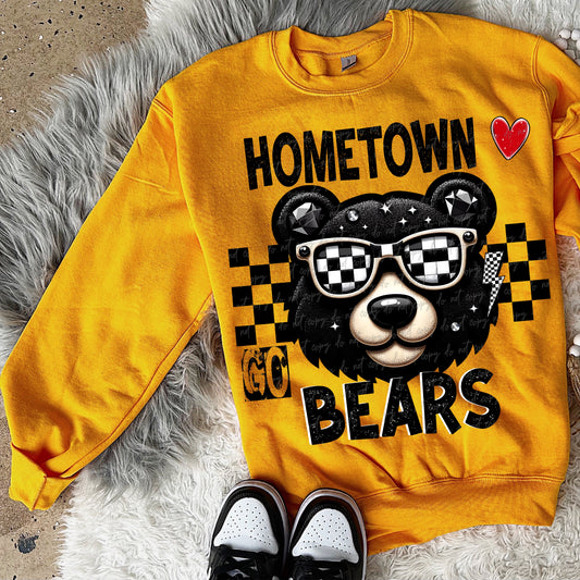 Hometown heart bears