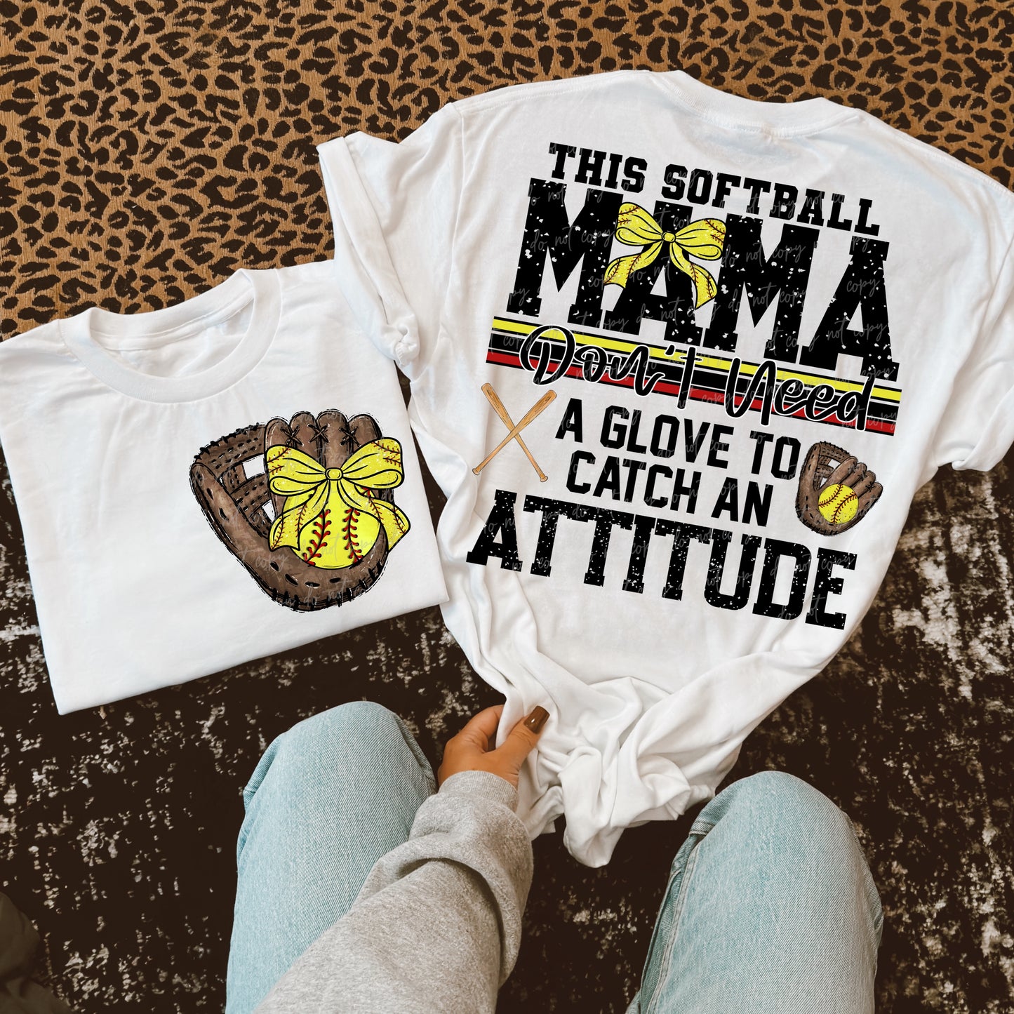 This Softball Mama don’t need a glove with pocket