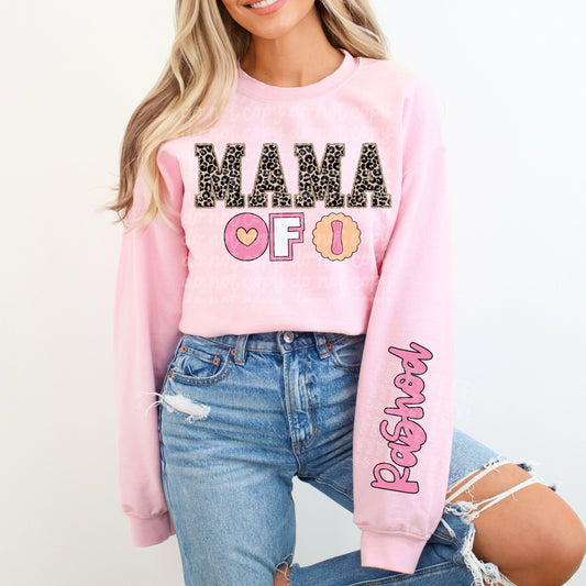 Faux Embroidery Retro Mama