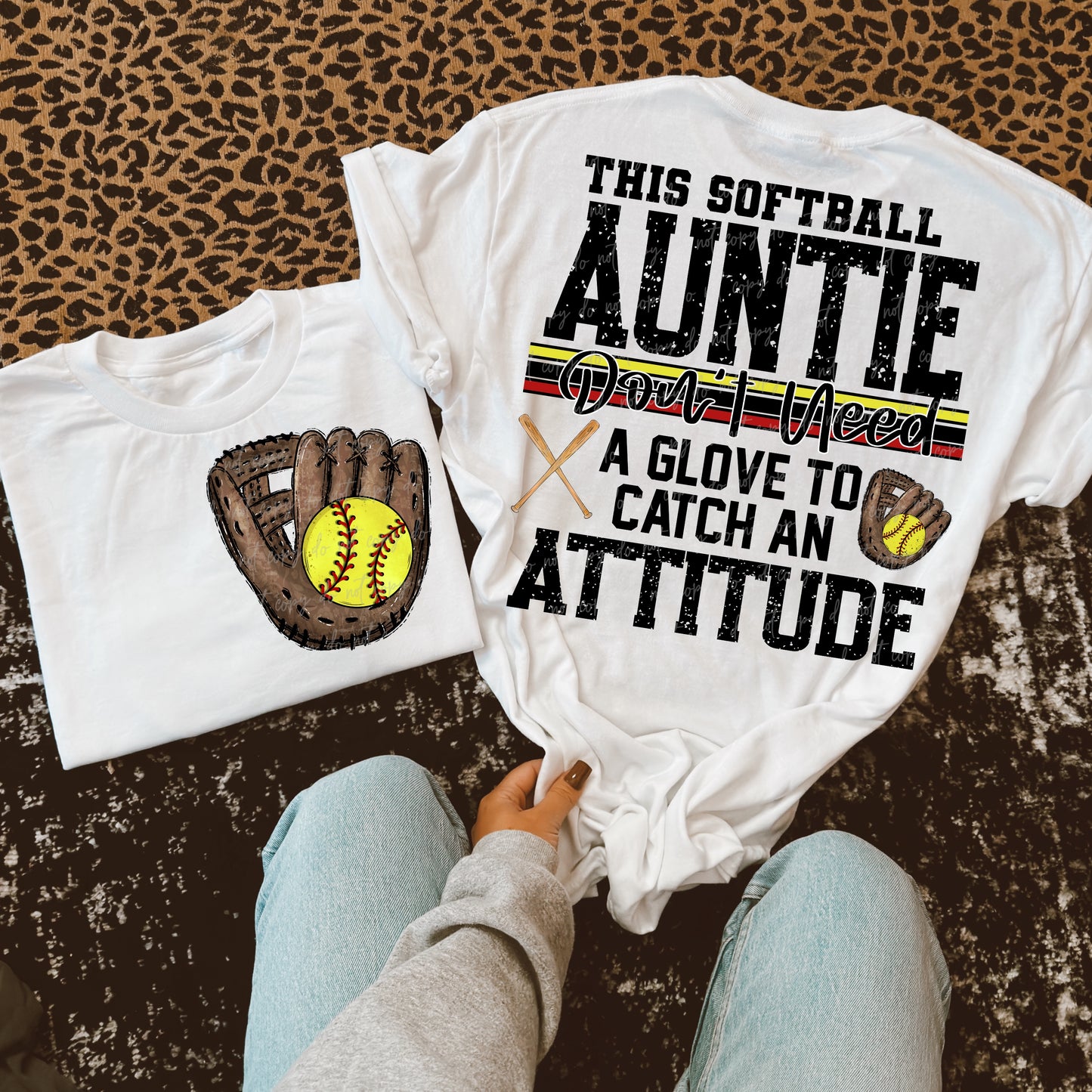 This Softball Auntie don’t need a glove with pocket