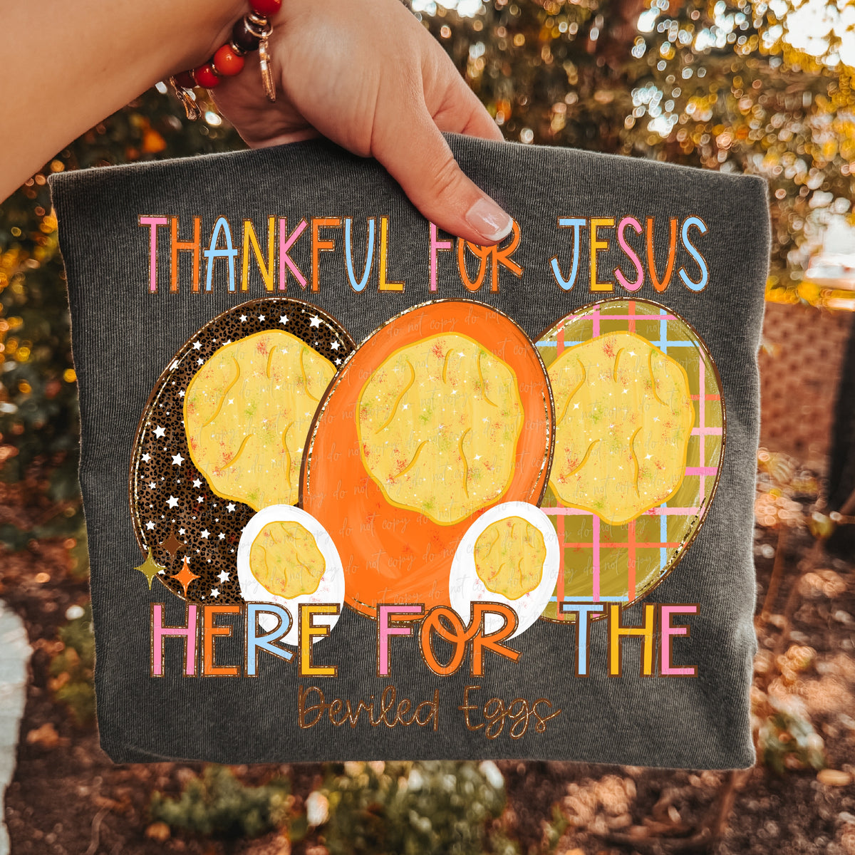Thankful for Jesus here for the deviled eggs