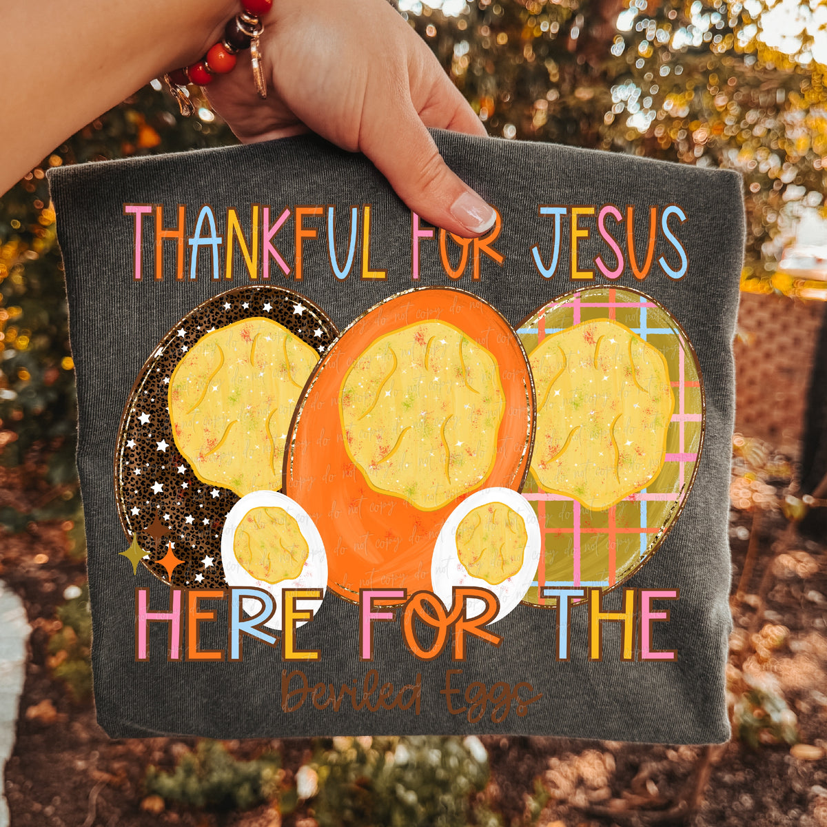 Thankful for Jesus here for the deviled eggs