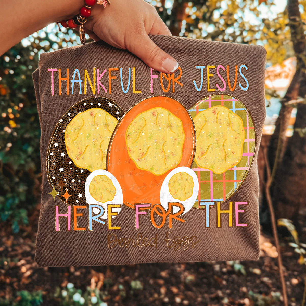 Thankful for Jesus here for the deviled eggs