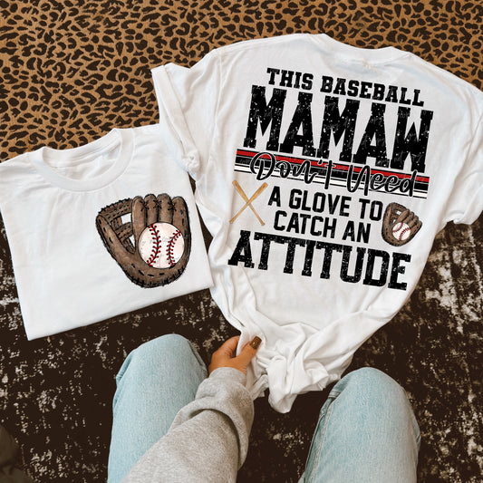 This Baseball Mamaw don’t need a glove with pocket