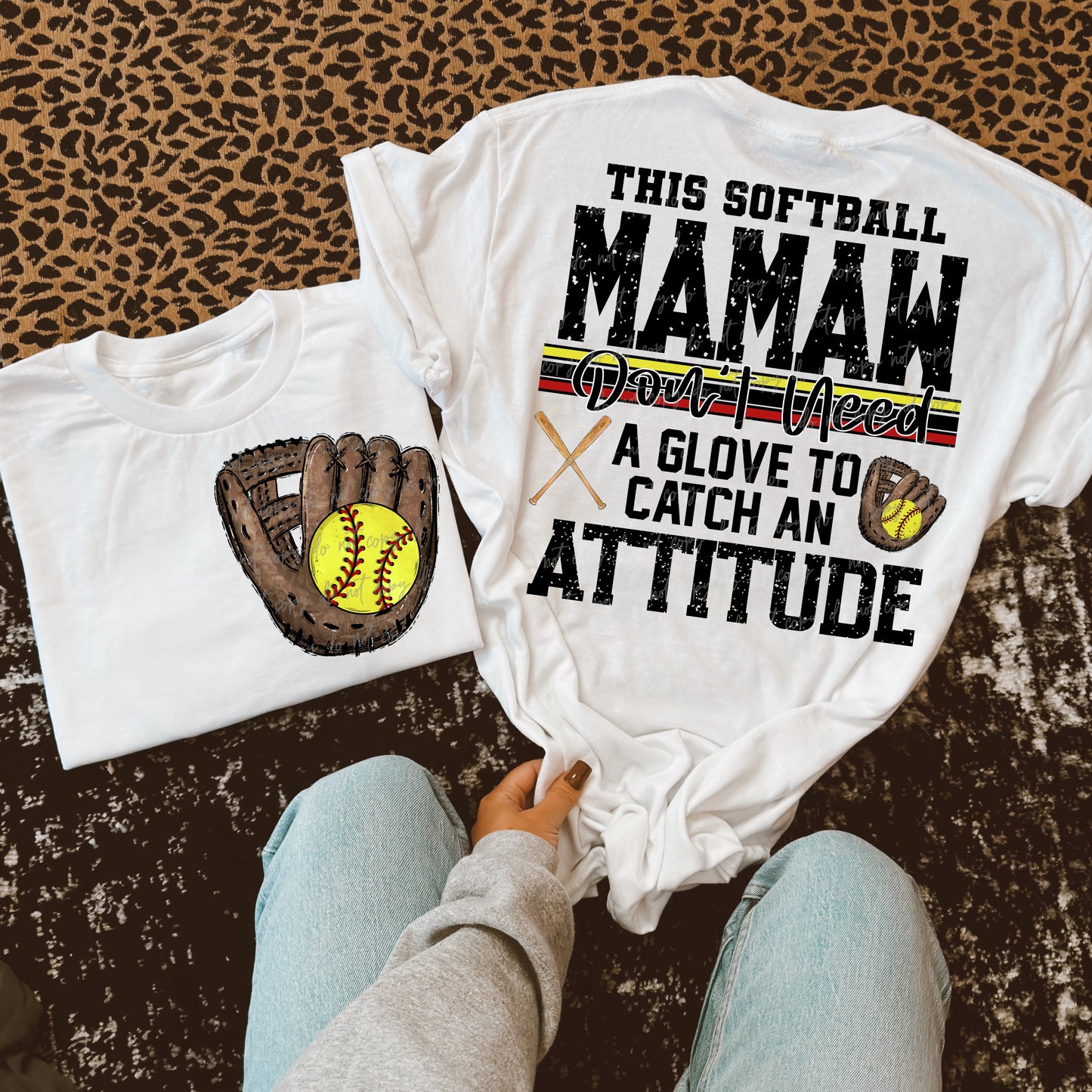 This Softball Mamaw don’t need a glove with pocket