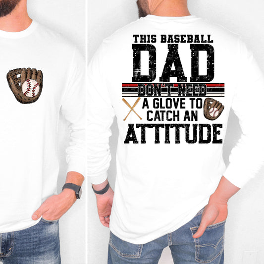 This Baseball Dad don’t need a glove with pocket