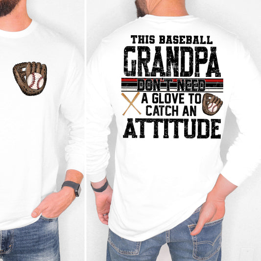 This Baseball Grandpa don’t need a glove with pocket