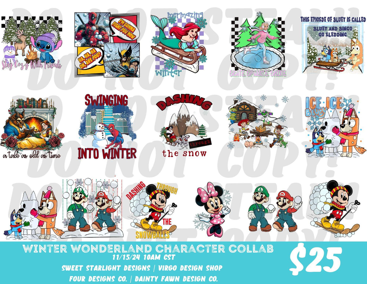 Winter Wonderland Character Collab