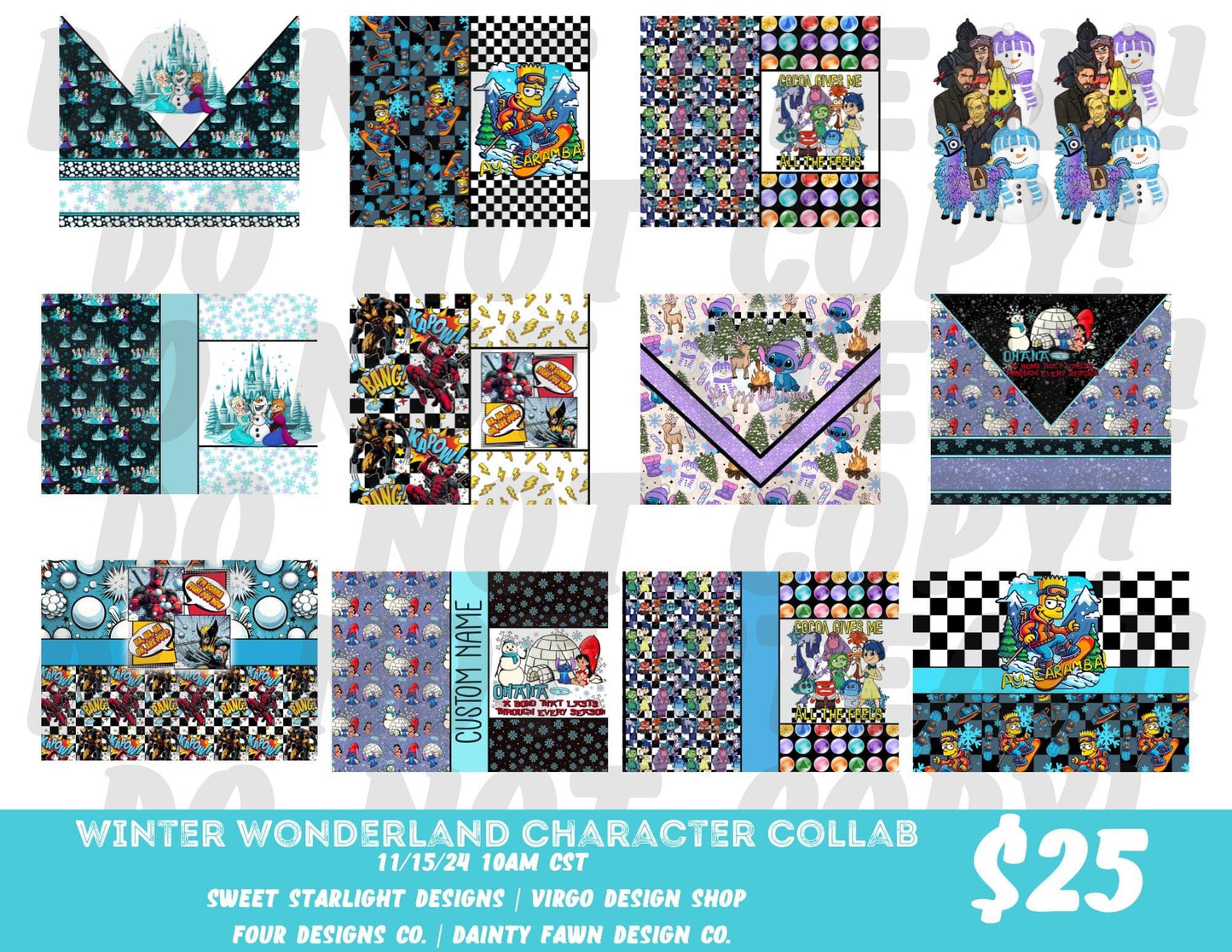 Winter Wonderland Character Collab