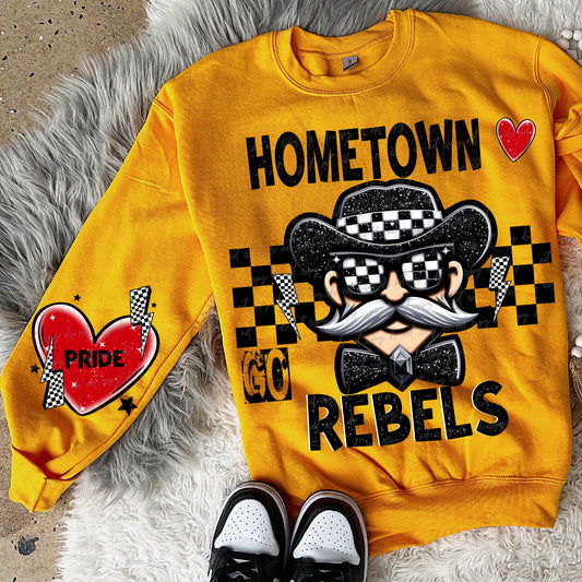 Hometown heart rebels