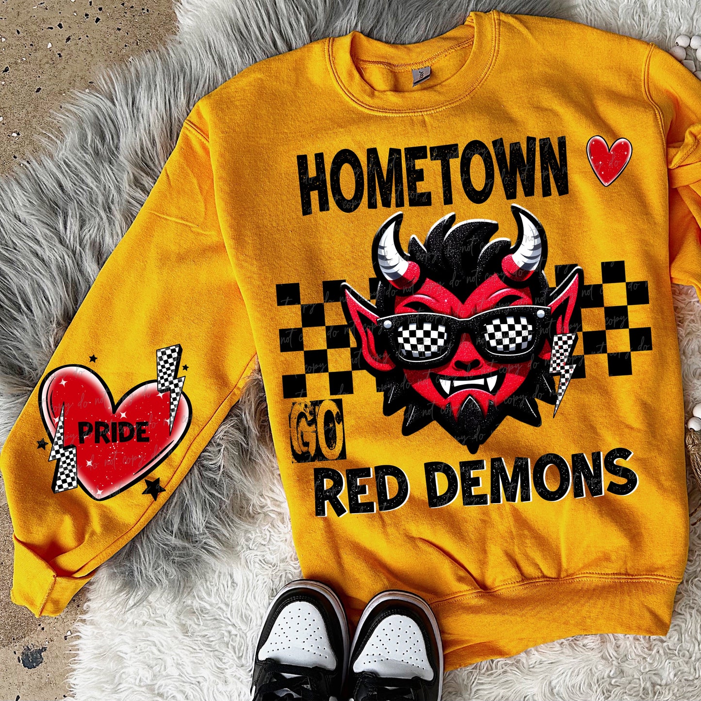 Hometown heart red demons