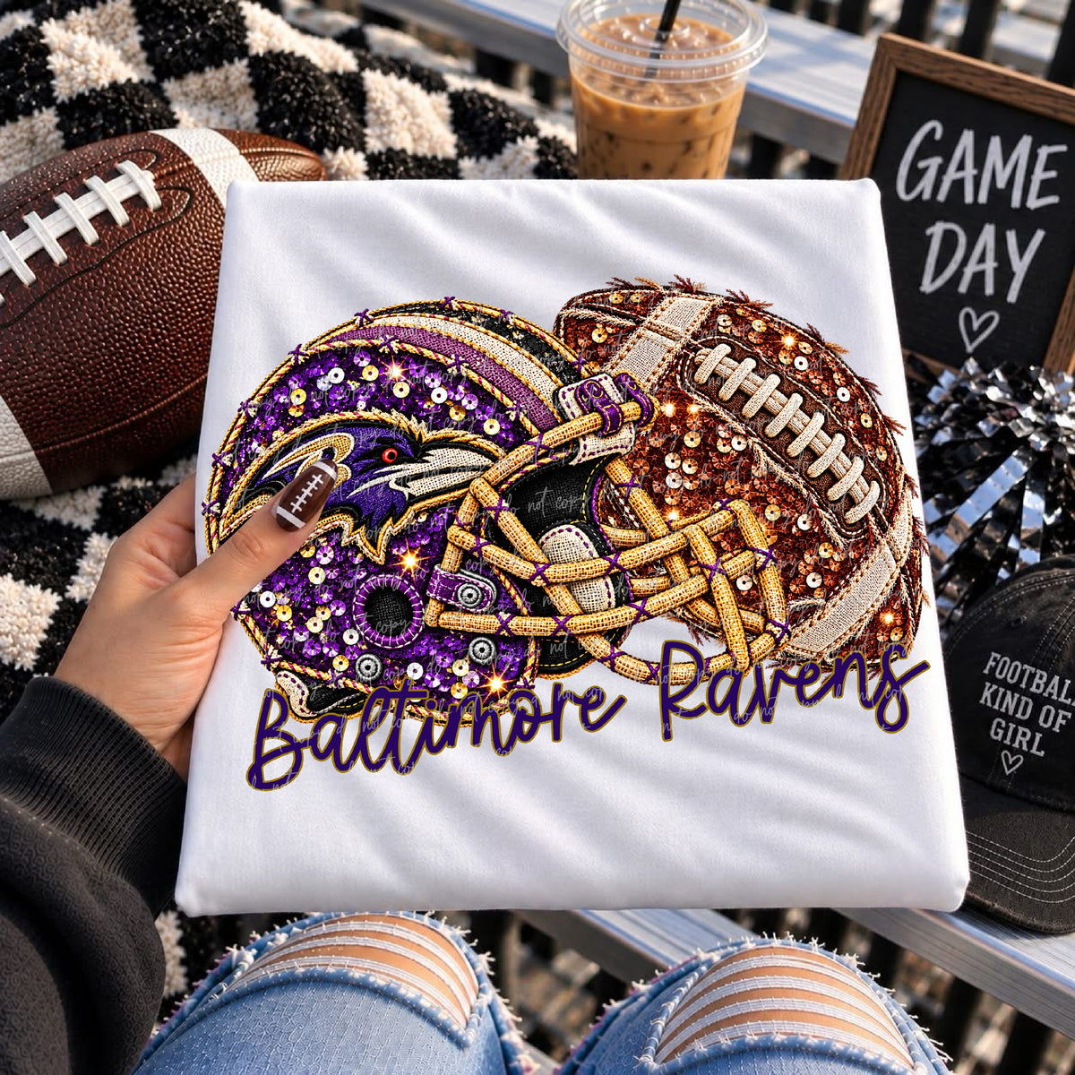 Sequins Football Bundle