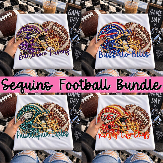 Sequins Football Bundle