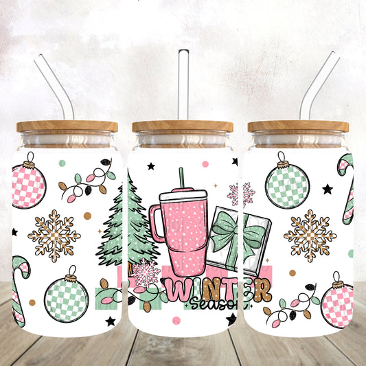 Winter Season 16 Oz Wrap