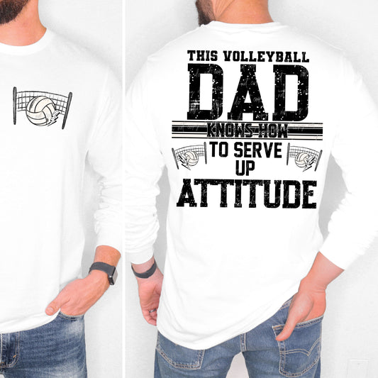 This Volleyball Dad Knows How To Serve Up Attitude